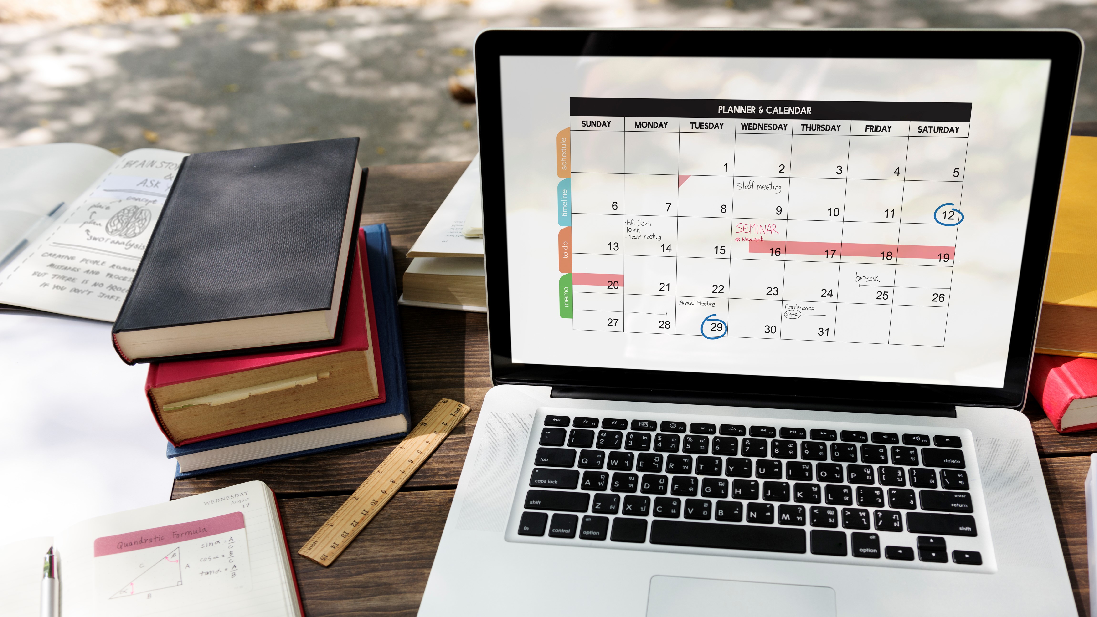 What should you do for upcoming new calendar year of study?