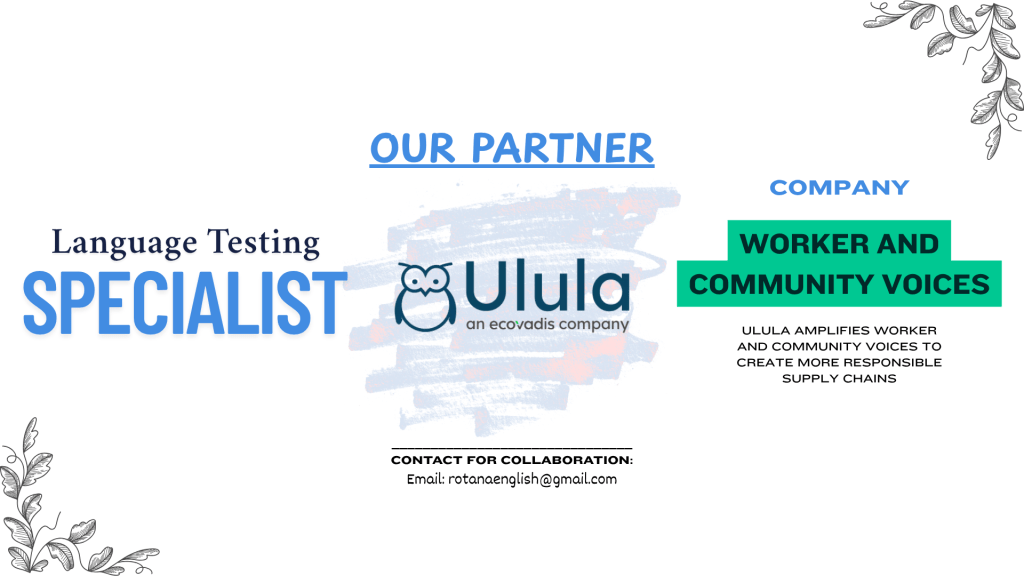 Ulula – Language Testing&nbsp;Specialist