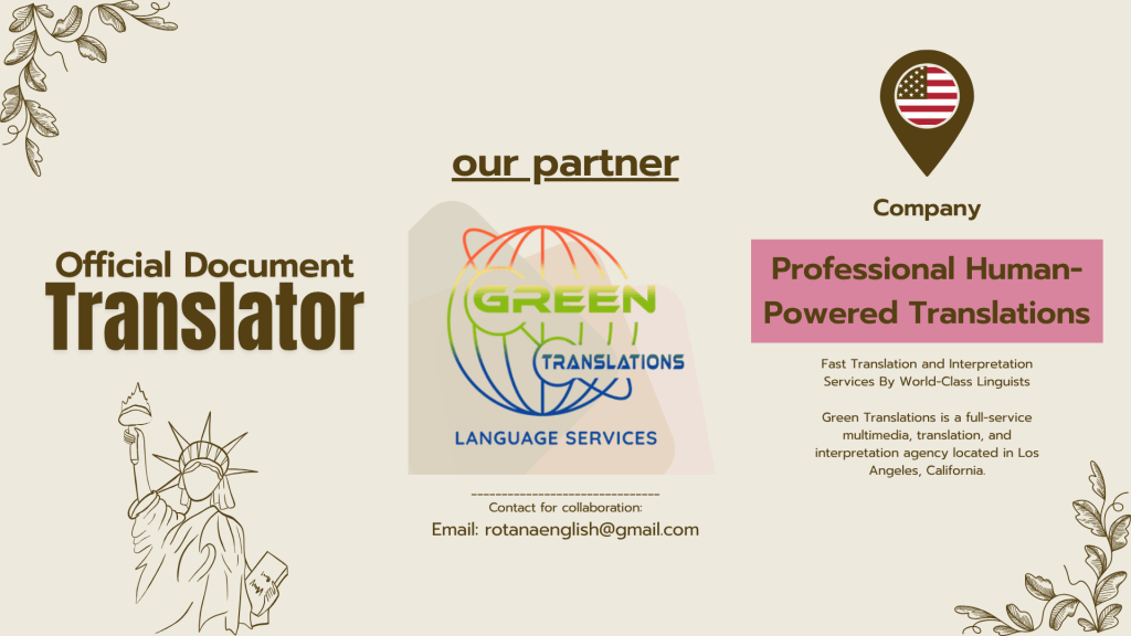Green Translations – Official Document&nbsp;Translator