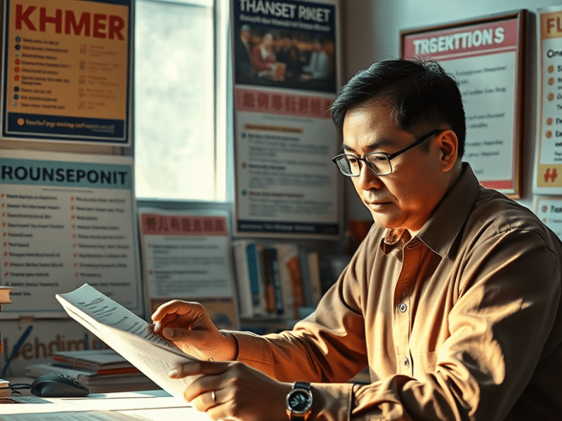 Common Khmer-English Translation&nbsp;Mistakes