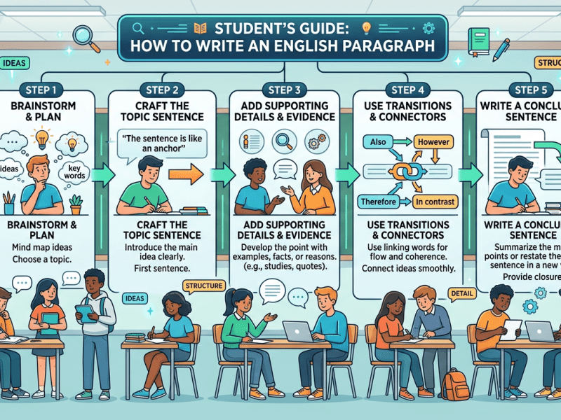 Mastering Academic Paragraphs: 3 Key&nbsp;Steps