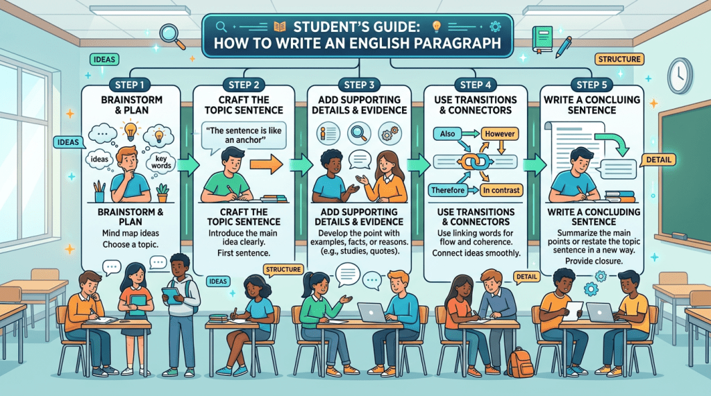 Mastering Academic Paragraphs: 3 Key&nbsp;Steps